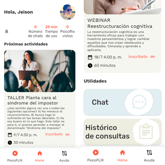 ERP para la atención psicosocial de los trabajadores