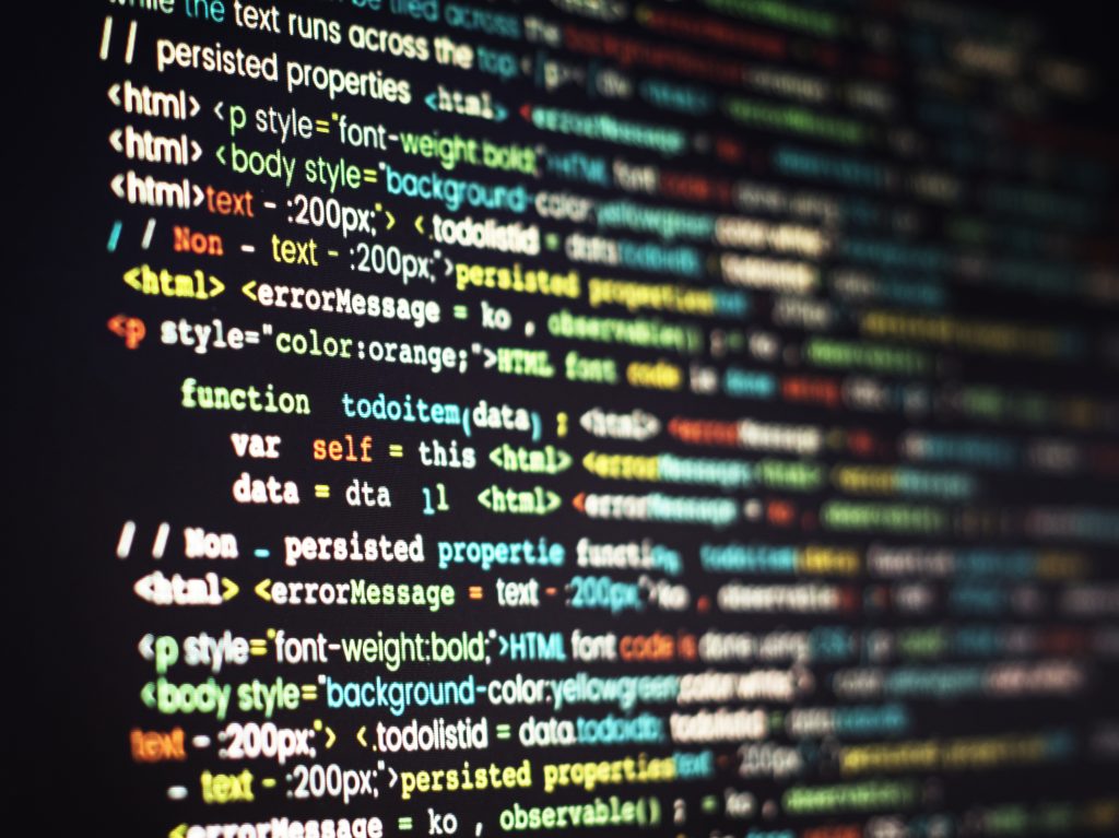Imagen de lenguaje de marcas html