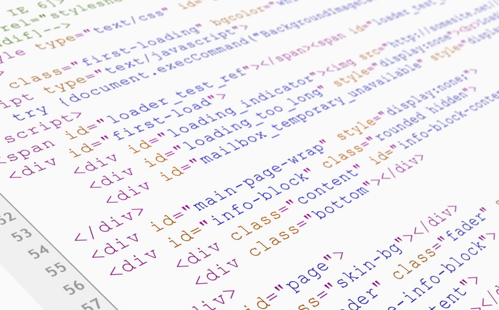 imagen de lenguaje de marcas html